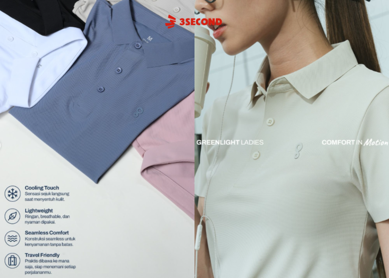 Kaos Polo Wanita